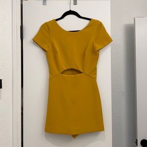 Zara romper with cut out